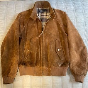 Polo Ralph Lauren Vintage Suede Harrington Jacket